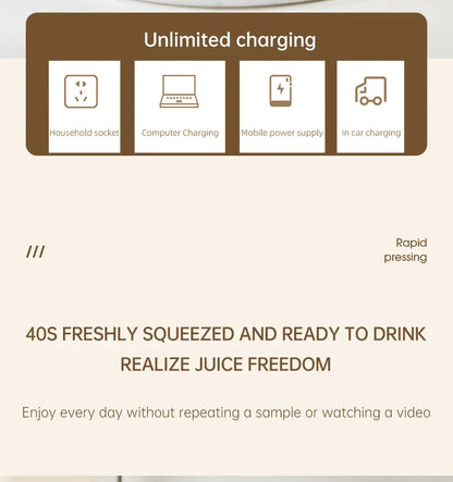 BlendEase 12-Blade Portable Juicer