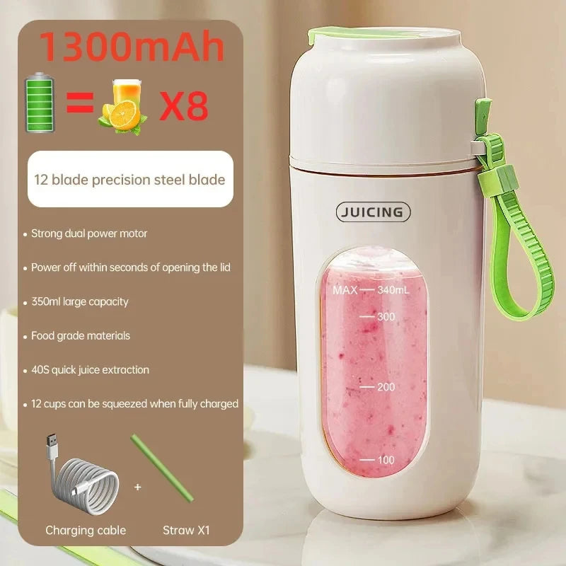 BlendEase 12-Blade Portable Juicer